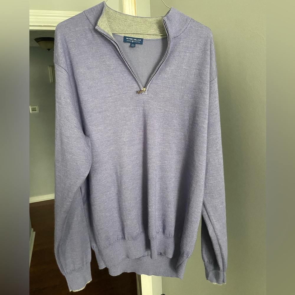 Peter Millar Zip Up Sweater
